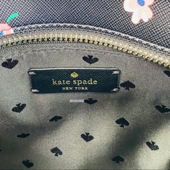 Kate Spade Ditsy Buds Floral Medium Satchel Crossbody - Picture 7 of 8
